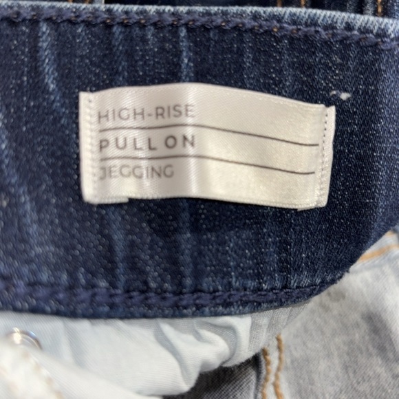 20 short plus size Jeans Lane Bryant pull on high rise jegging stretch! - Picture 7 of 7